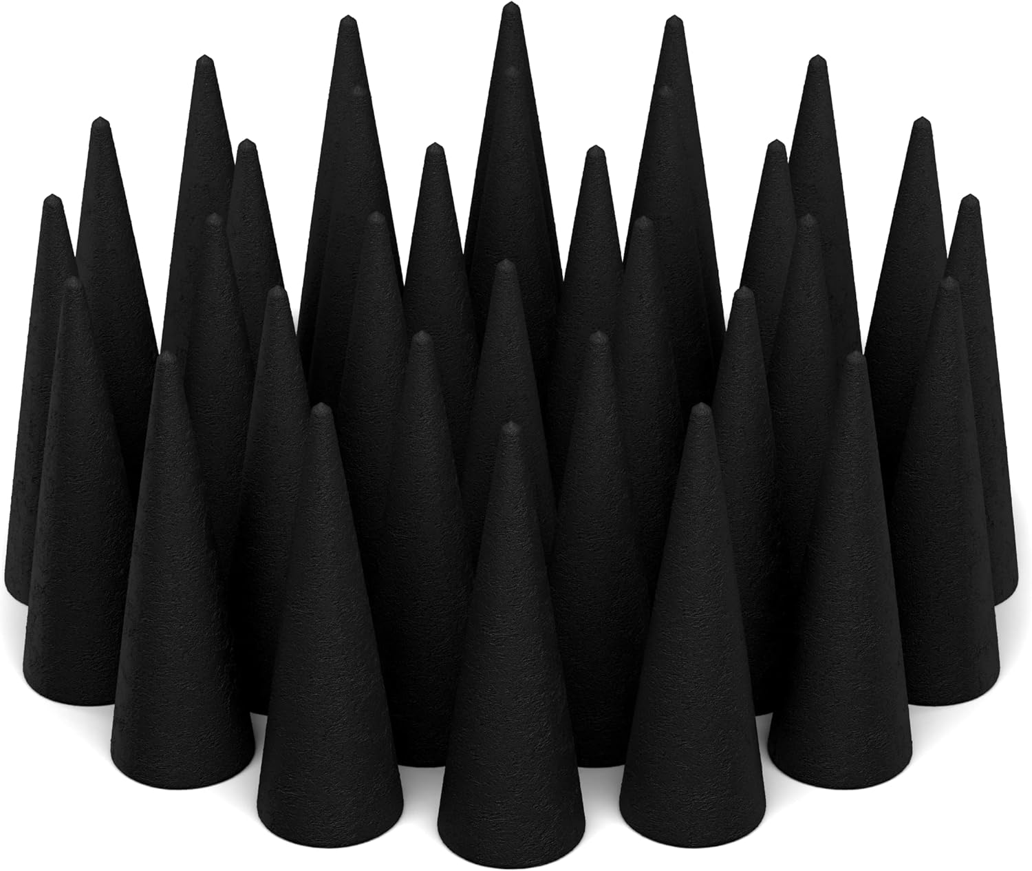 60 Natural Charcoal Incense Cones for DIY Aromatherapy