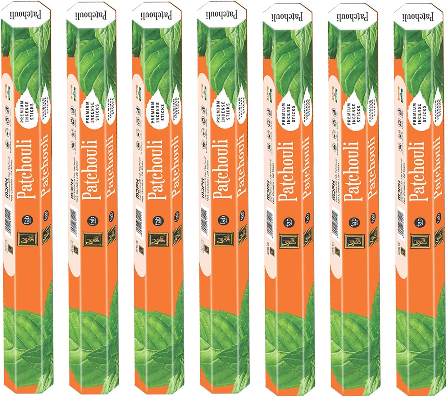 ZED BLACK Premium Patchouli Incense Sticks - 120 Total