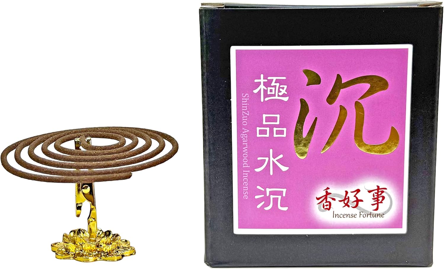 SZ ShinZuo Agarwood Incense Coils 48pcs - Taiwan Style Daily Use