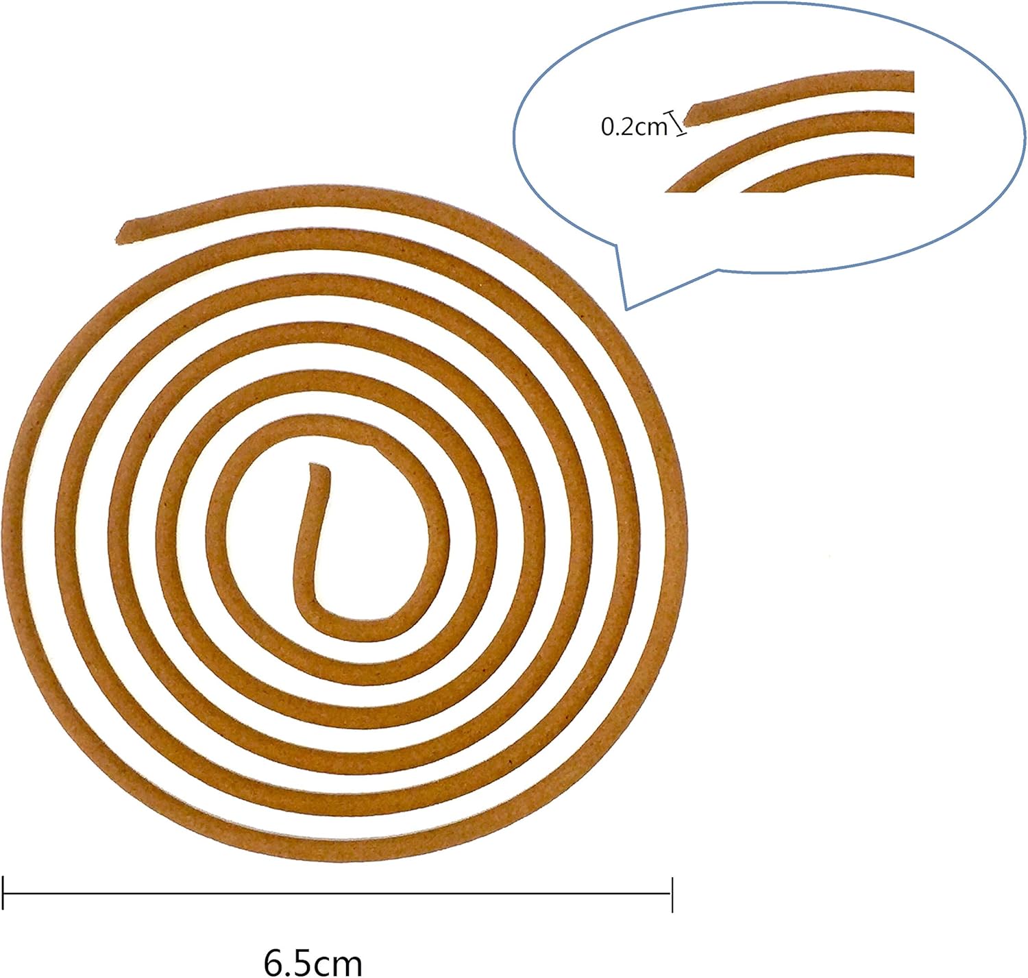 Sandalwood Incense Coils for Home and Temple Use