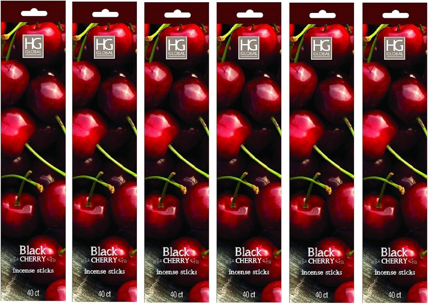 Hosley 240 Pack Incense Sticks Black Cherry