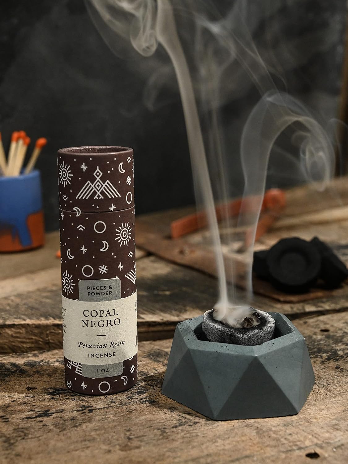 Shamans Market Copal Resin Incense - Peruvian Negro - Black - 1 oz 1
