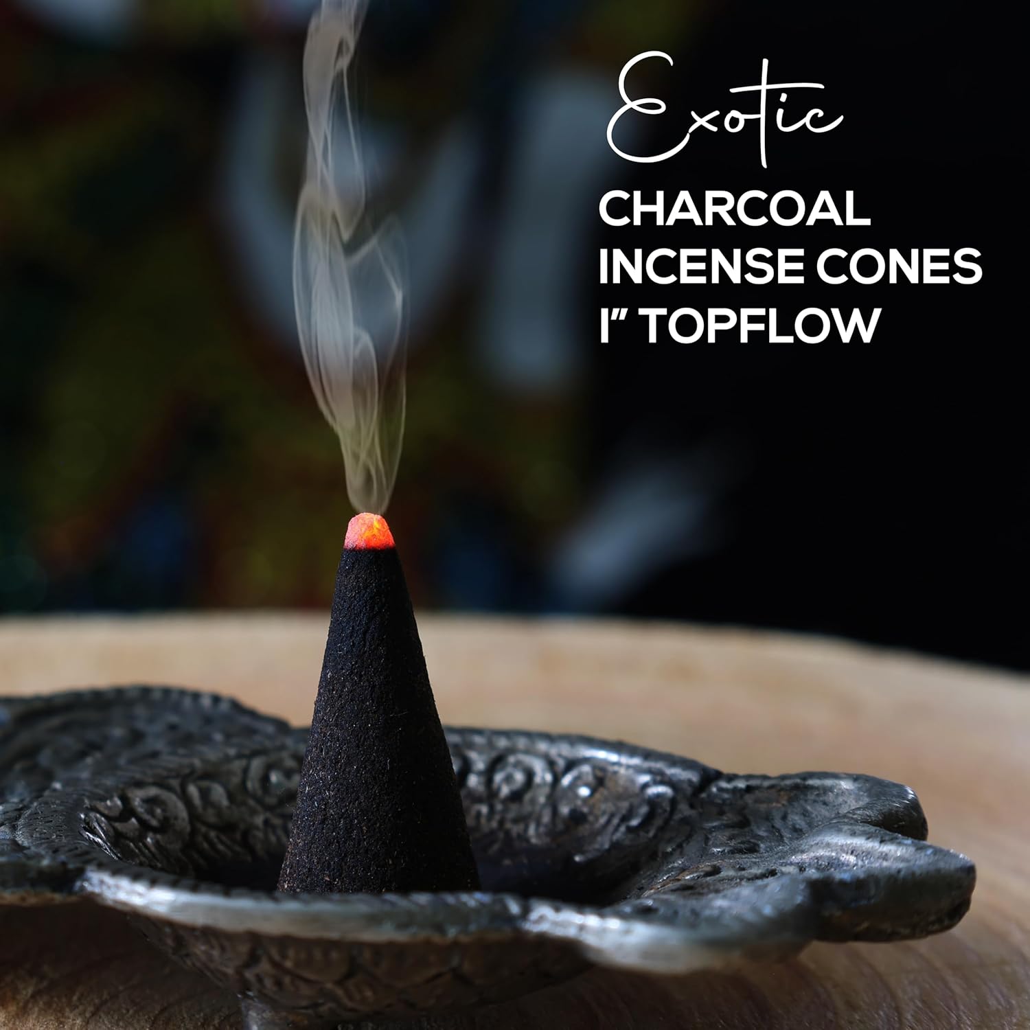 Dragons Blood Charcoal Incense Cones 1 Handmade