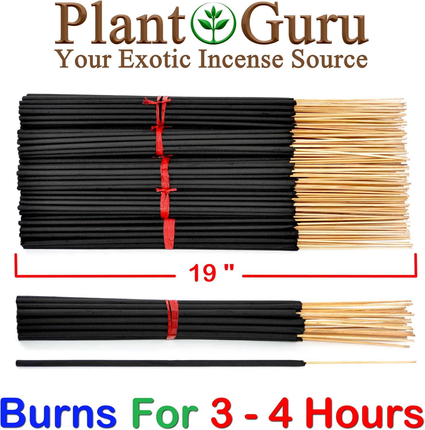 Lavender Incense Sticks Jumbo 19 Inch Long - 27 to 30 Sticks Bundle