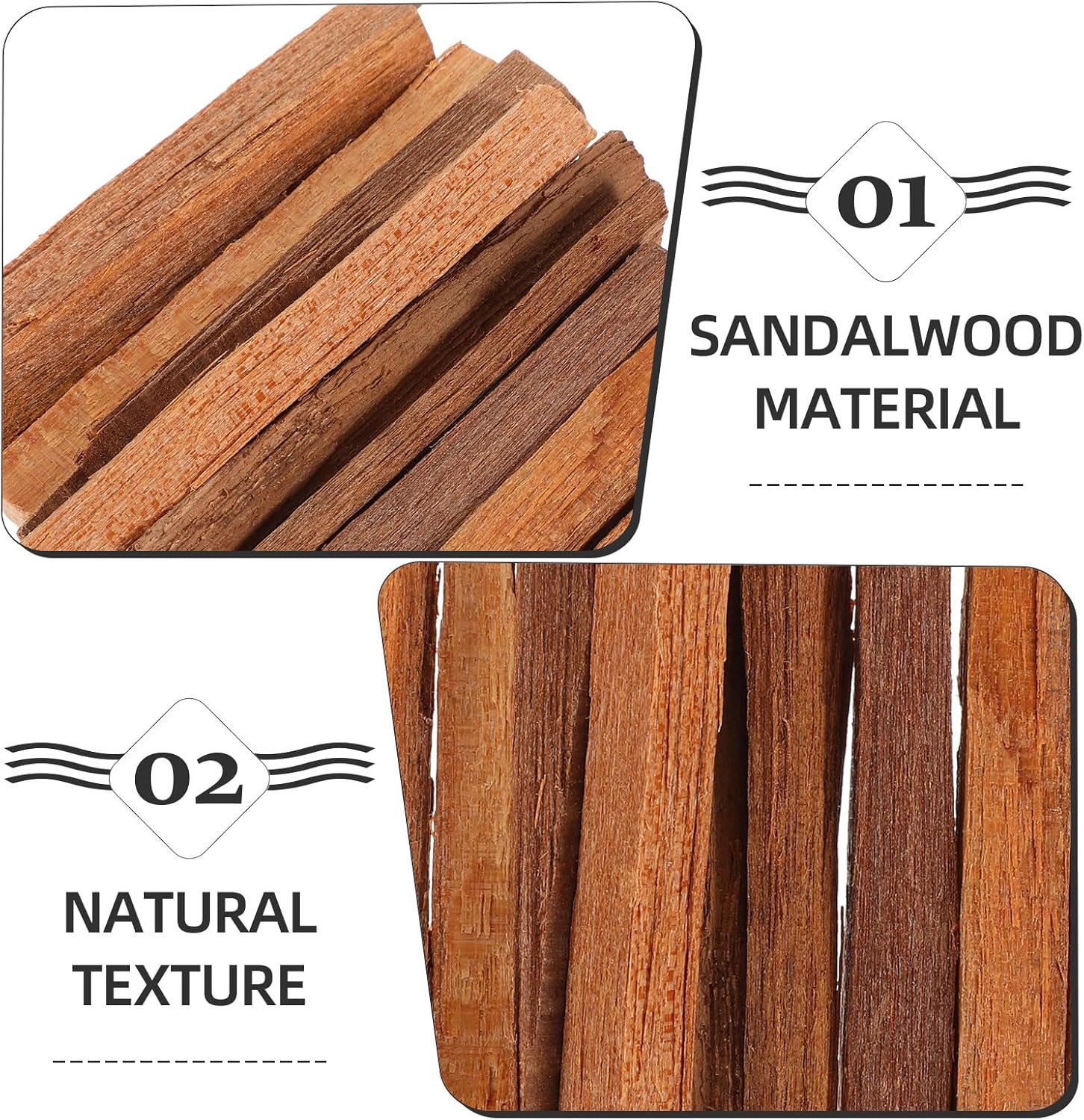 Sandalwood Incense Sticks for Home Relaxation and Meditation