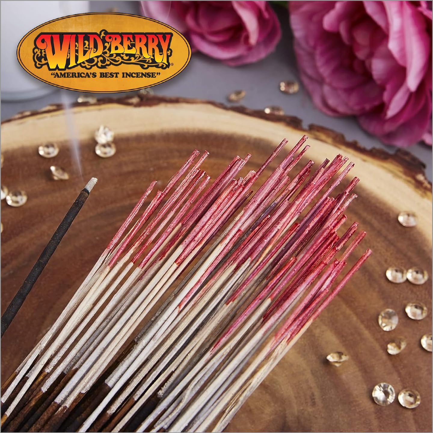 Wild Berry Incense Sticks - Champa Flower 100 Count