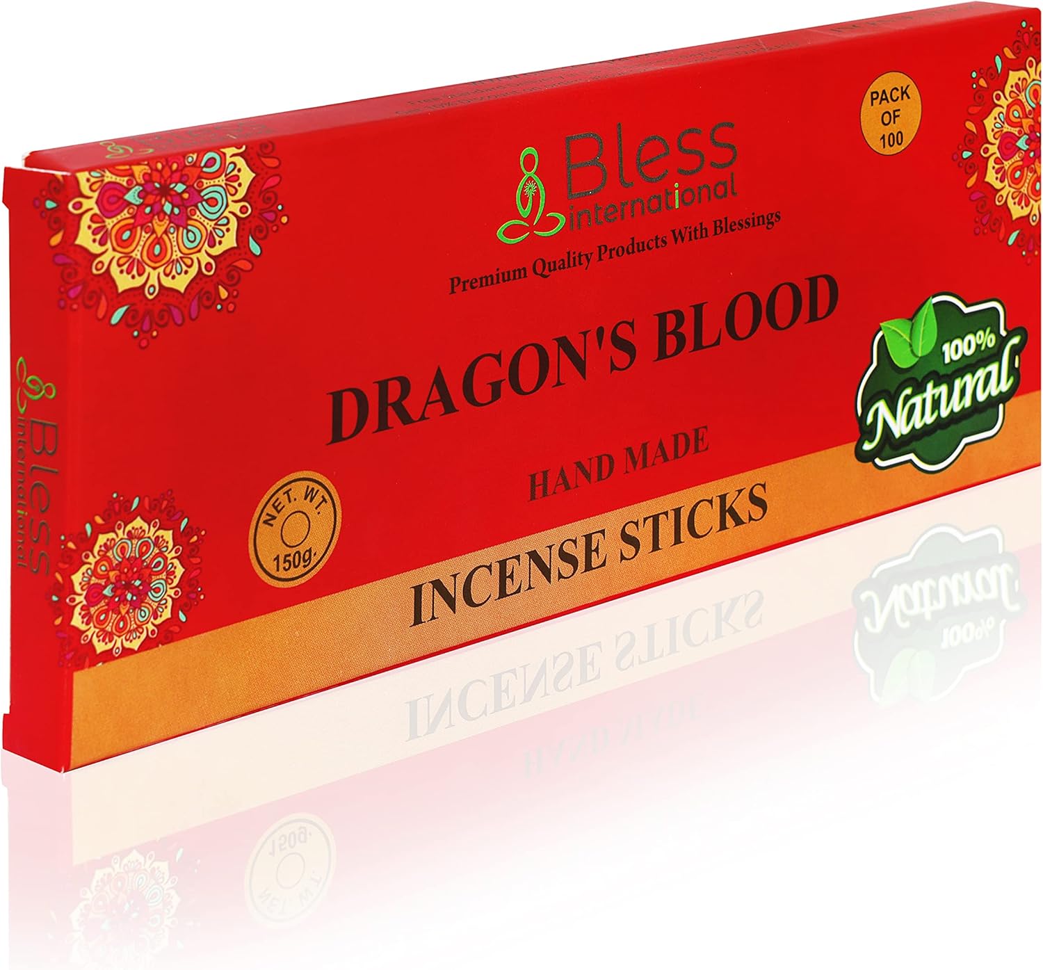 Bless Dragons Blood Natural Hand Dipped Incense Sticks
