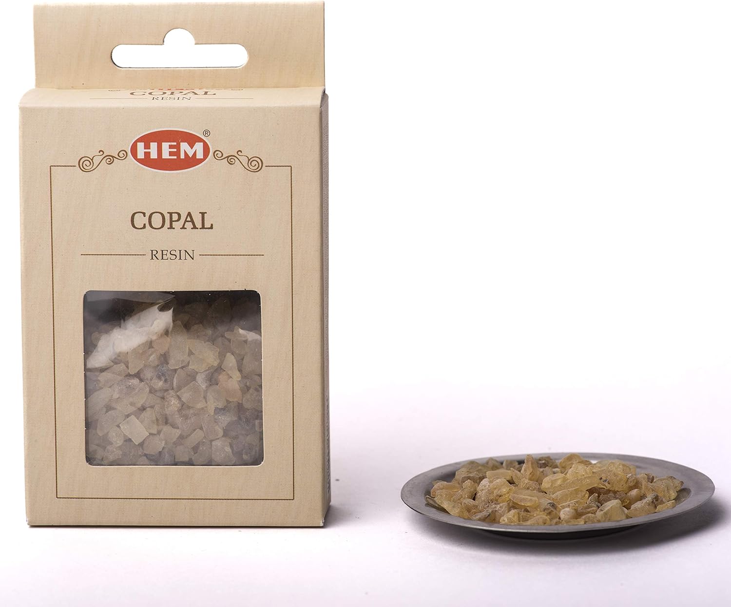 HEM Copal Incense Resin for Charcoal Burning 30gm Gift Set