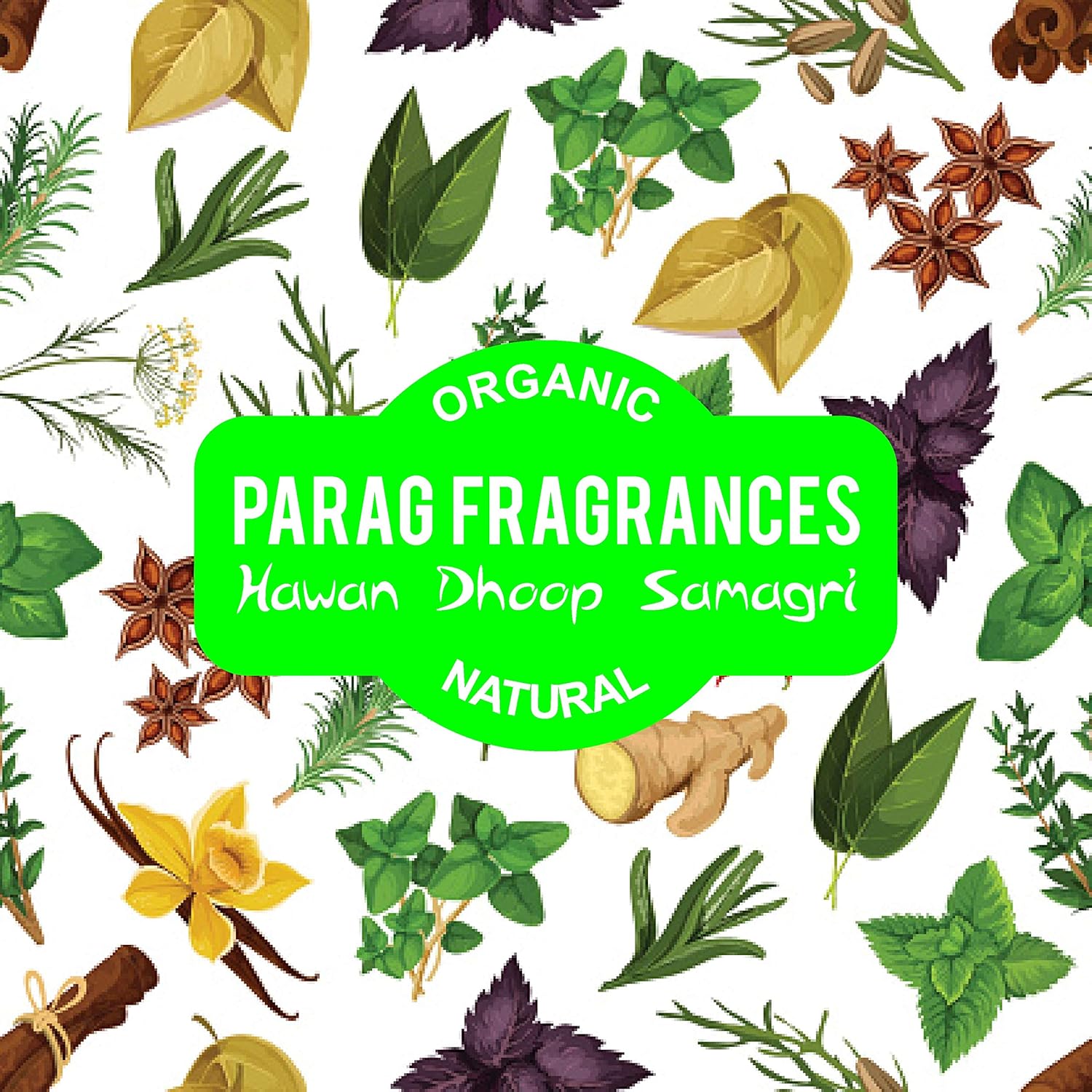 Parag Fragrances Natural Hawan Dhoop Samagri 400gm