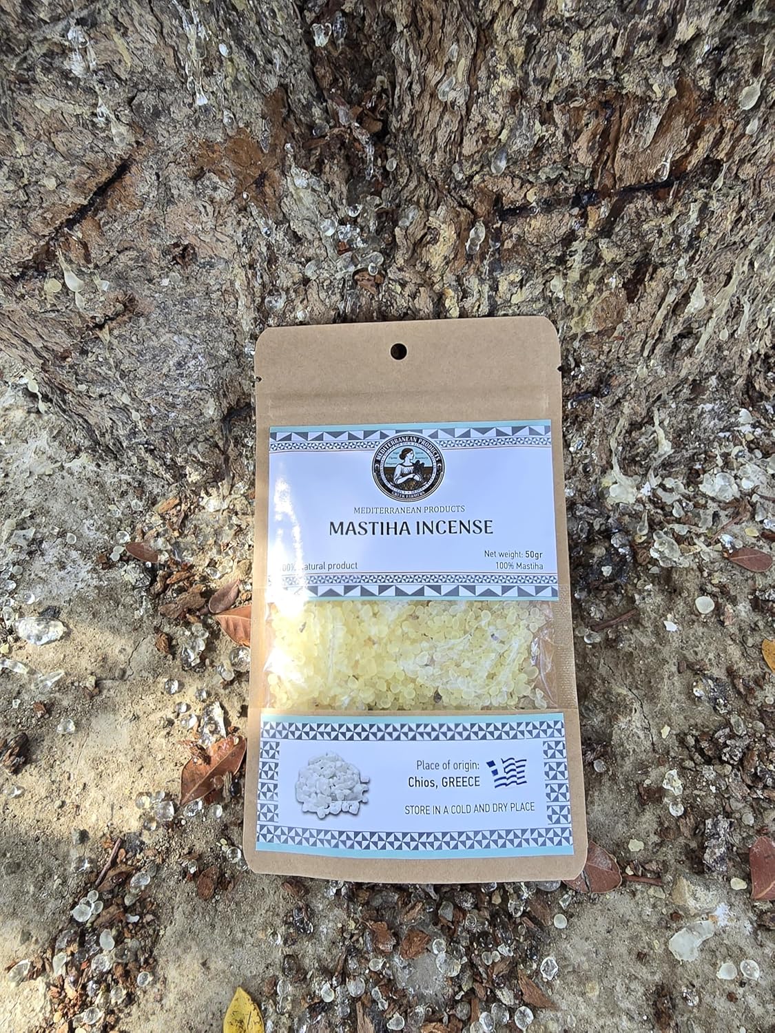 Mastihia Incense Resin Tears - Pure for Aromatherapy and Meditation