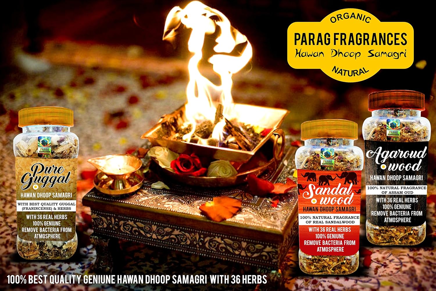 Parag Fragrances Natural Hawan Dhoop Samagri 400gm