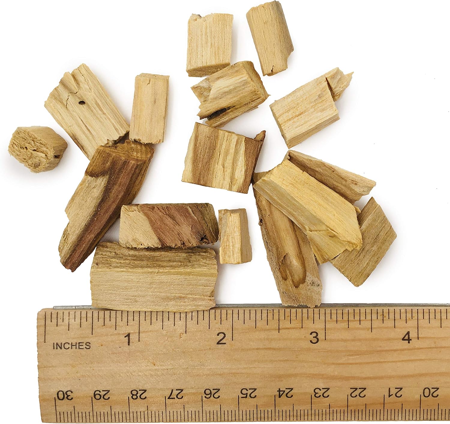 Palo Santo Wood Incense Chips - 1 Ounce Natural Holy Wood for Purification and Relaxation