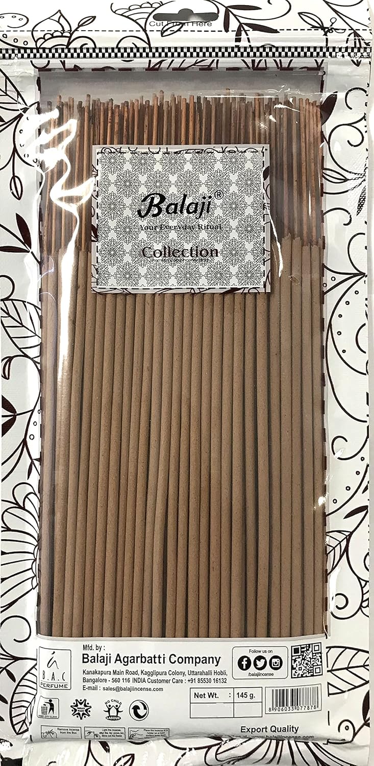 Balaji Sandalwood Incense Sticks 145 Grams Pack