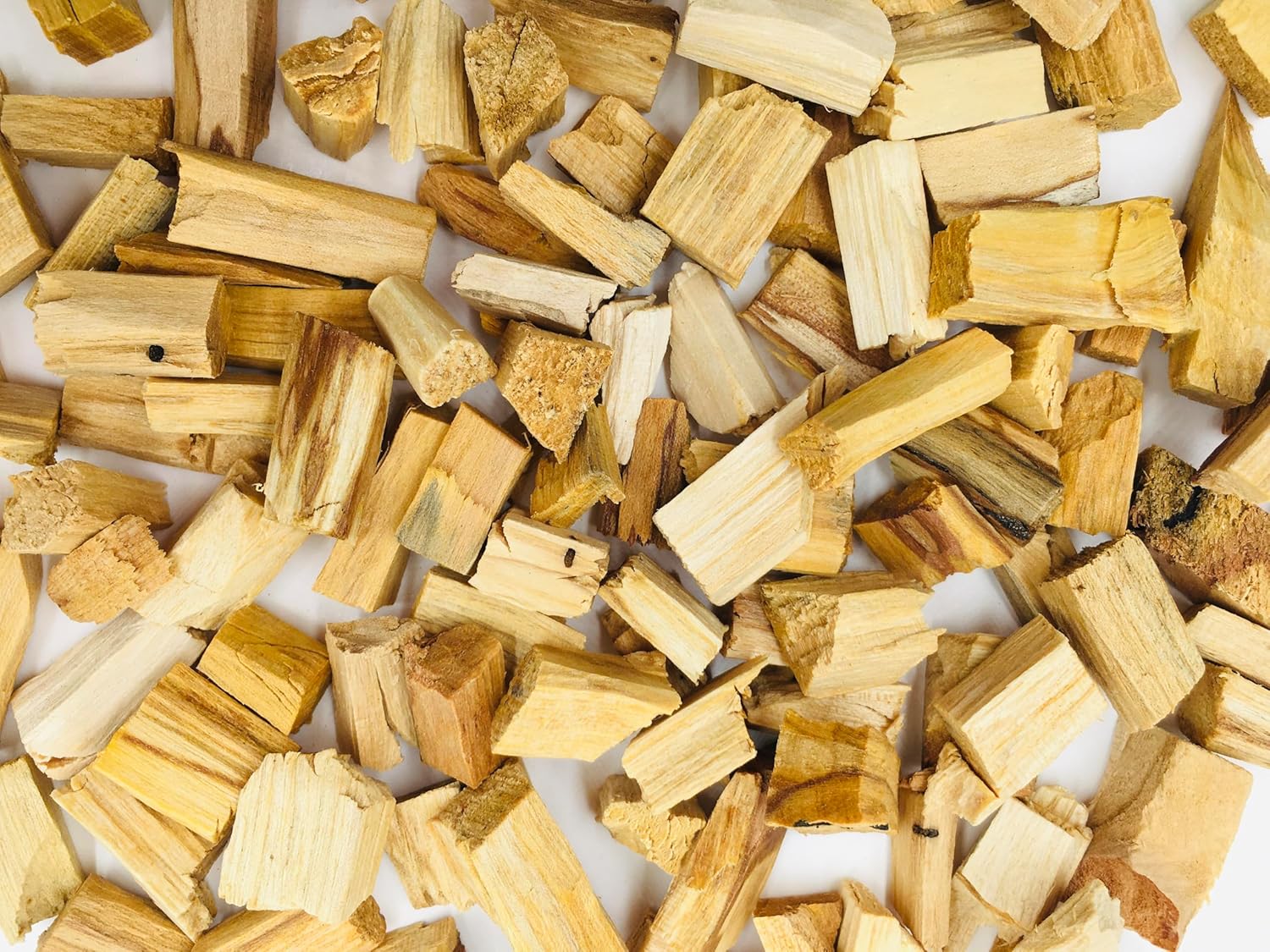 Palo Santo Wood Incense Chips - 1 Ounce Natural Holy Wood for Purification and Relaxation