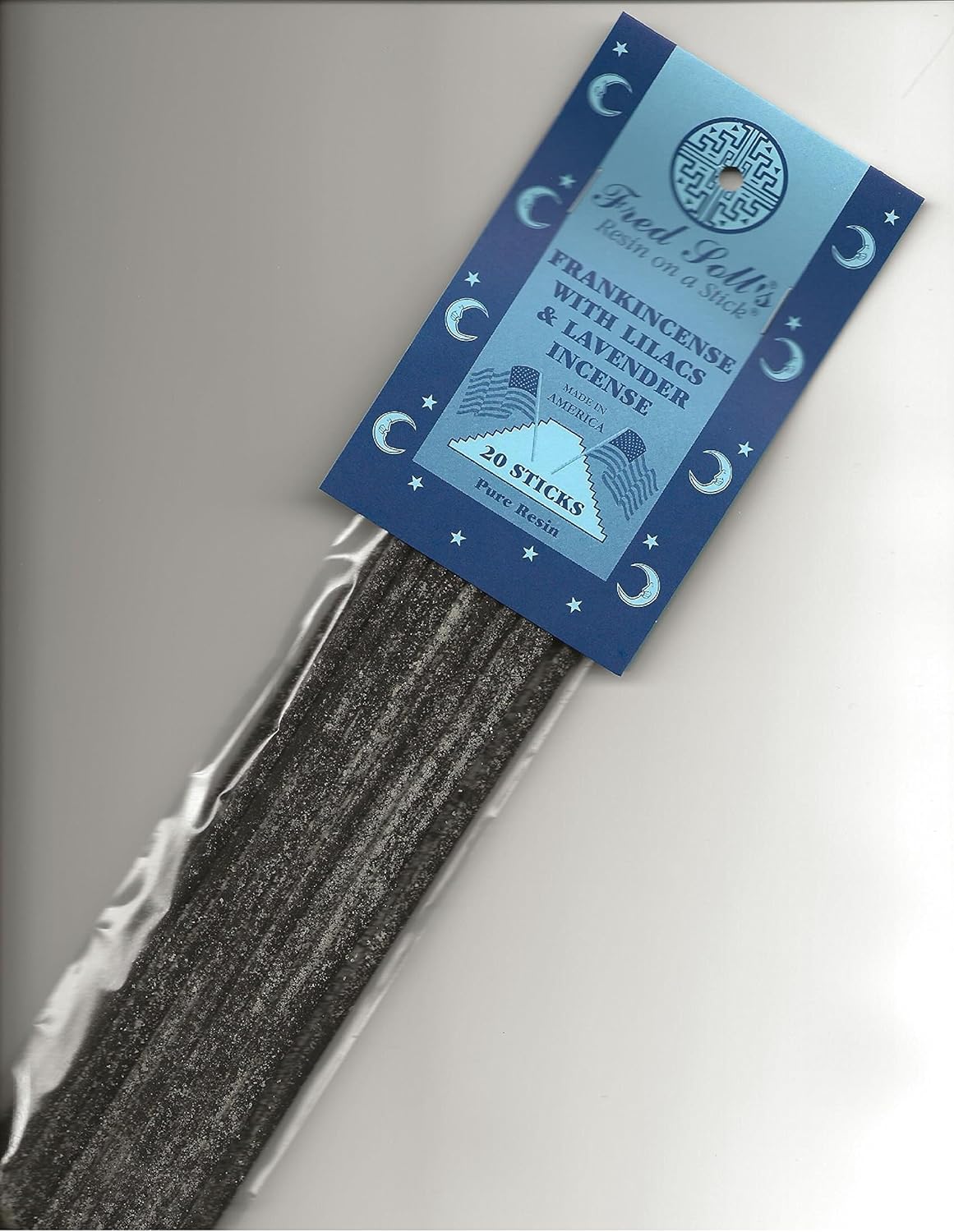 FRED SOLLS Resin On A Stick Frankincense with Lilacs Lavender