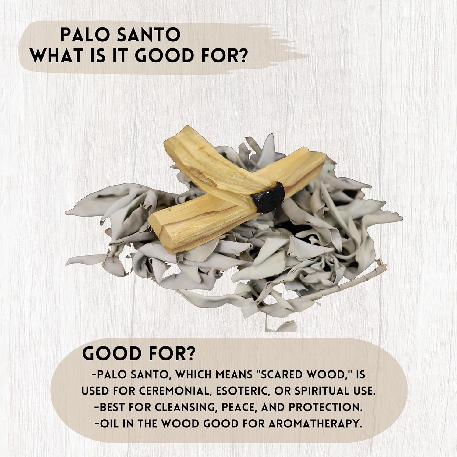 Soul Sticks 2 Pack Palo Santo Incense Sticks