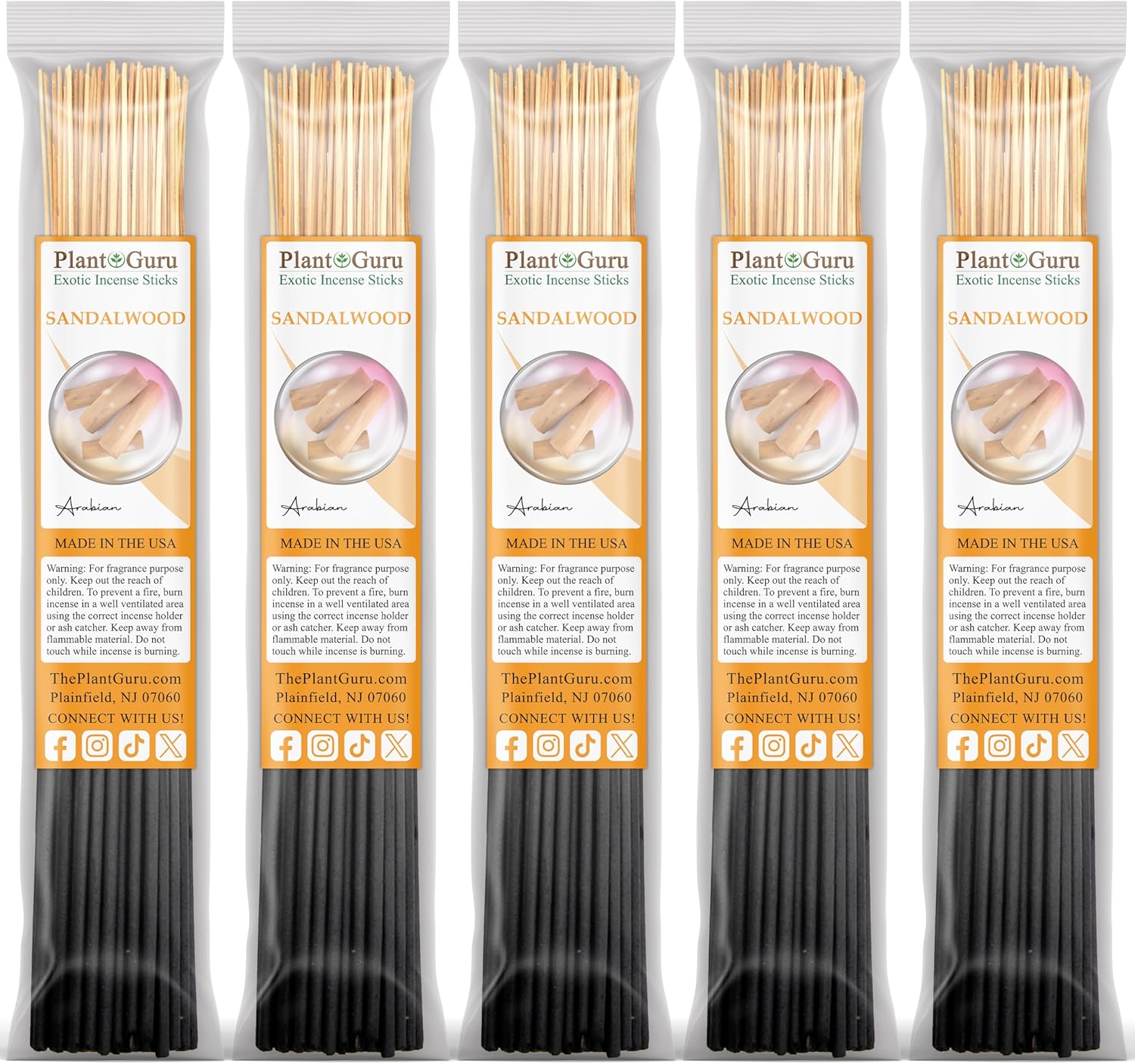 Sandalwood Incense Sticks 500 Pack 11 Inch