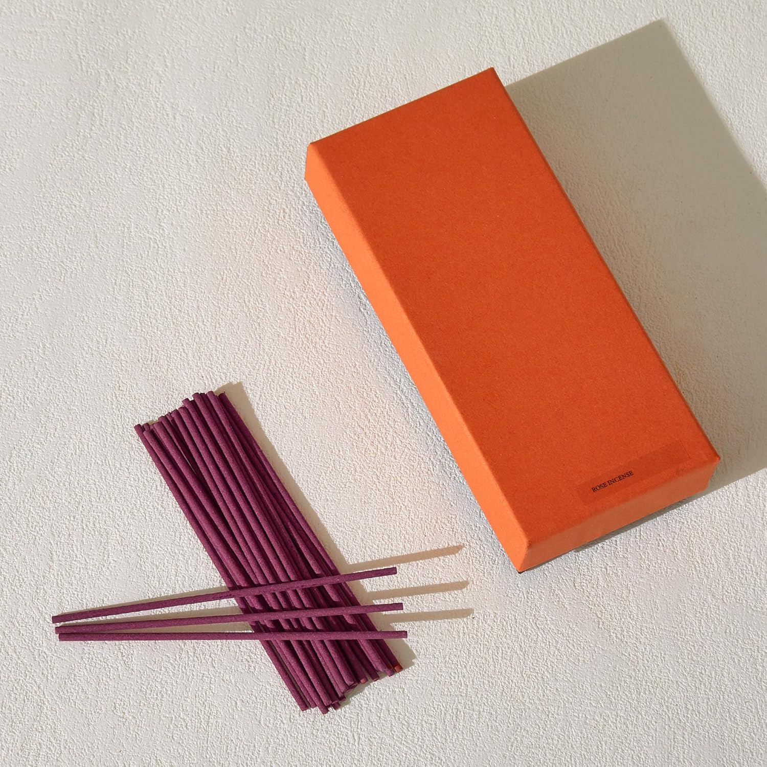 Rose Incense Sticks - 120 Natural Sticks for Relaxation Air Purification